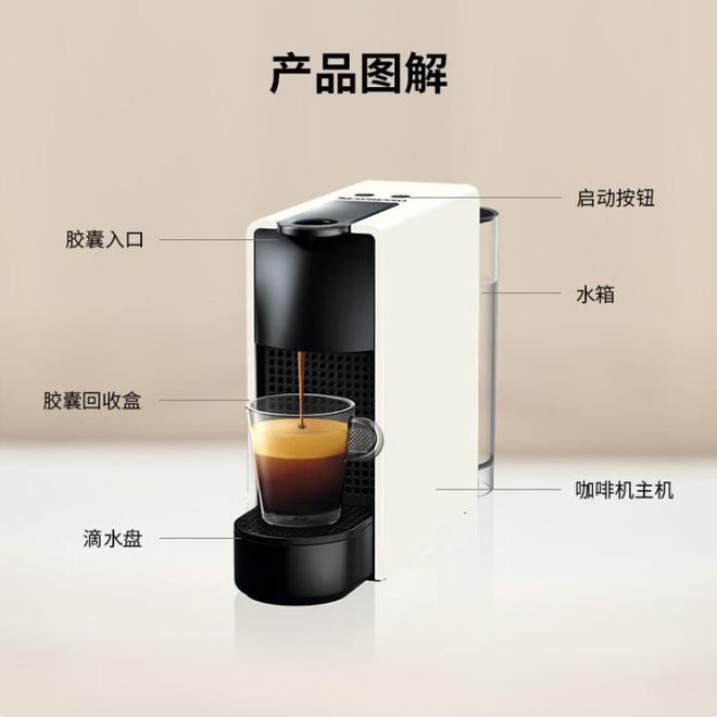 esso Mini胶囊机一键解锁“星巴克同款”pg电子免费模拟器小白秒变咖啡师！Nespr(图4)